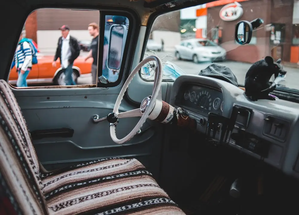 Interior de Camioneta, Cabina Reacondicionada